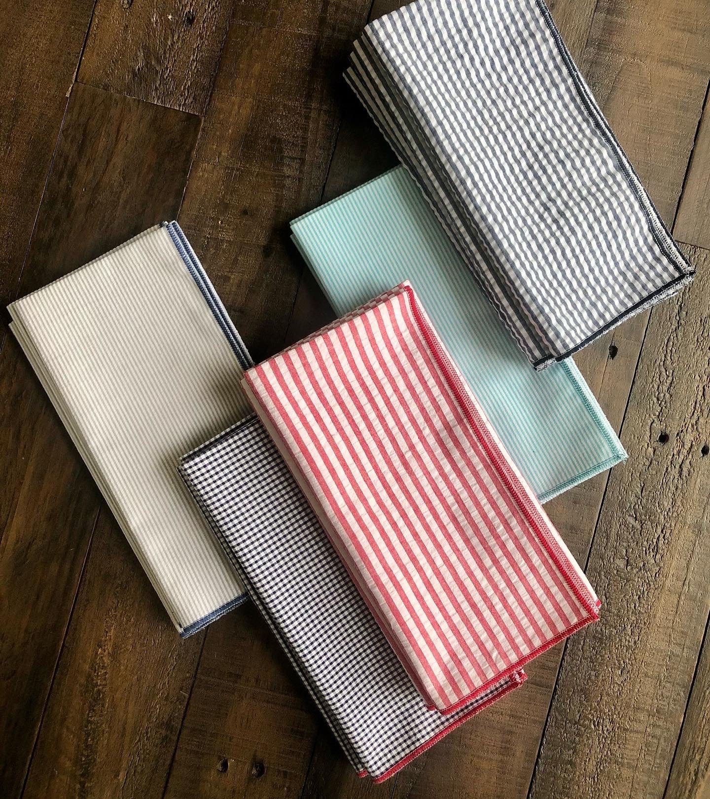 seersucker napkins